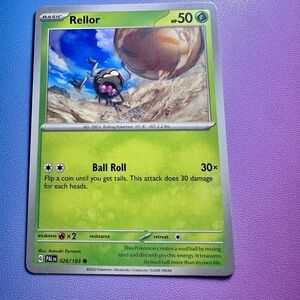 rellor - 026/193 (common) — pokemon: paldea evolved